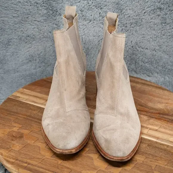 Rag &‎ Bone Walker Women Comfortable Boots Tan Suede Size 7.5 Eu 38.5 - Picture 2 of 7